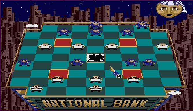 Cops and Robbers Chess - Main Screen