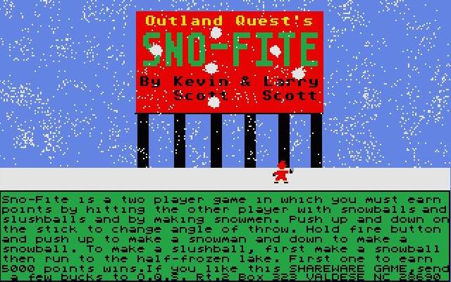 Sno-Fite - Splash Screen